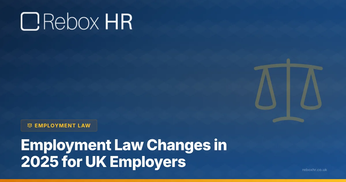 Employment Law Changes in 2025 for UK Employers
